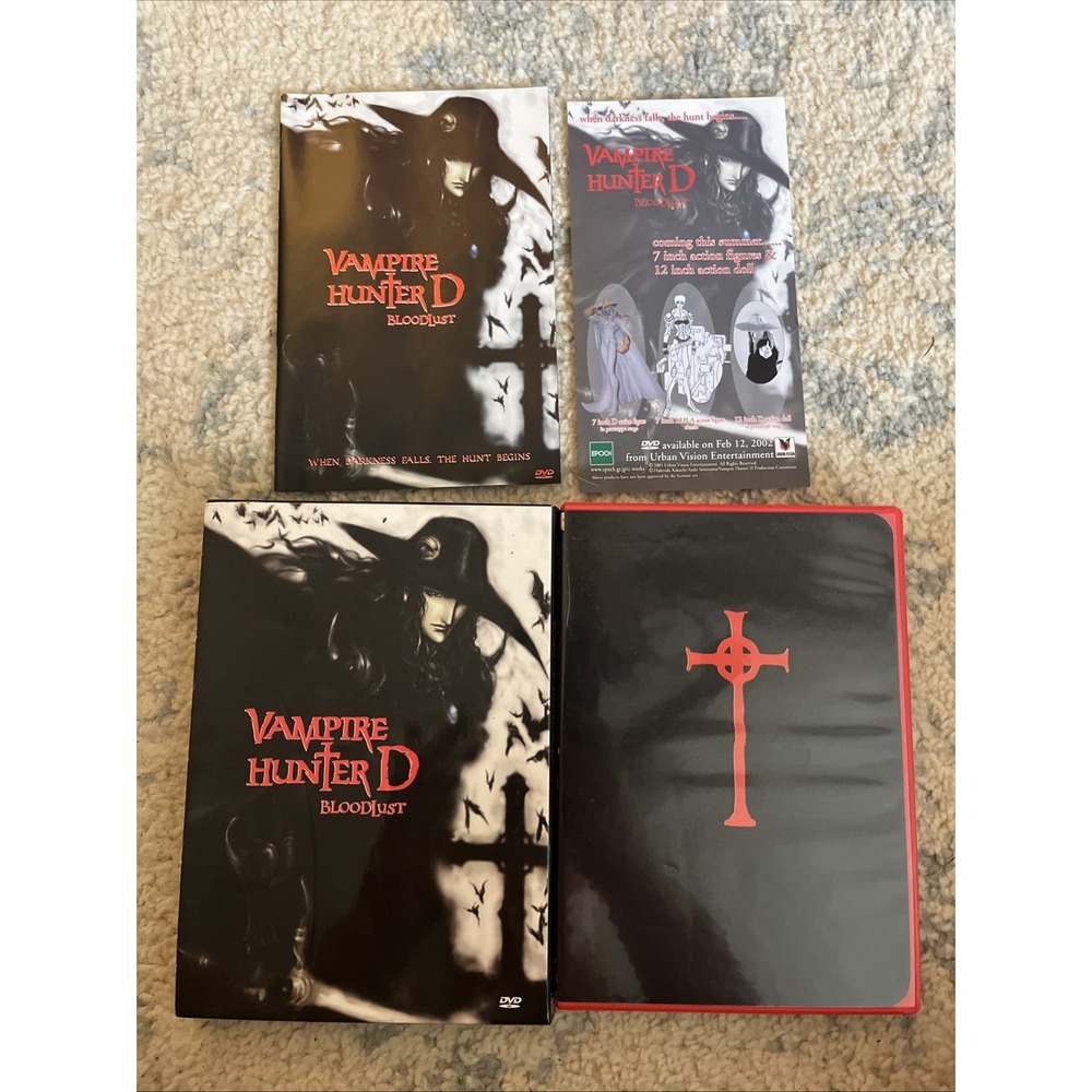 Bloodlust (DVD, 2002) With Paper Inserts